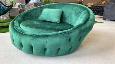 Polo Giza swivel green chair SameNext Day Delivery Option  p - Thumbnail 2