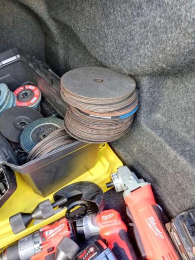 never used 6 inch metabo grinder portaband hammerdrill - Thumbnail 6