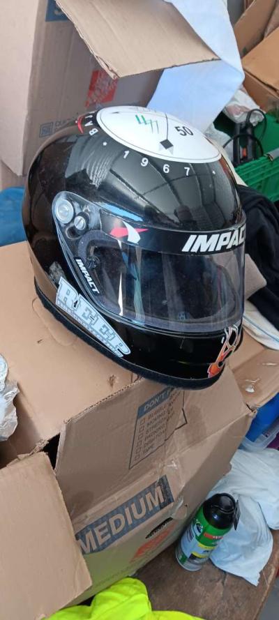 Impact Drag Racing Helmet - Thumbnail 6