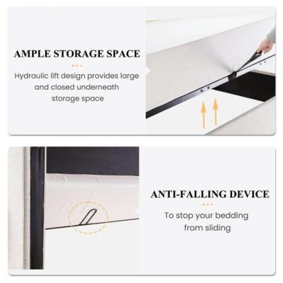 full Size120Full Size Lift Up Platform Bed Frame with Uphols - Thumbnail 3