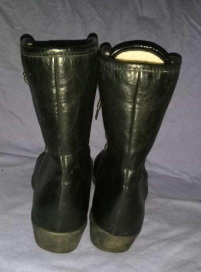 womens leather riding boots - Thumbnail 3