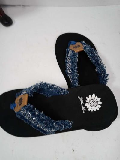 Yellow Box Flip Flops