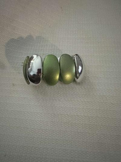 Green and Silver bracelet - Garland, Texas