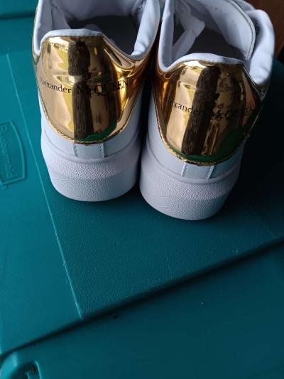 Alexander McQueen white fashion sheakers - Thumbnail 3