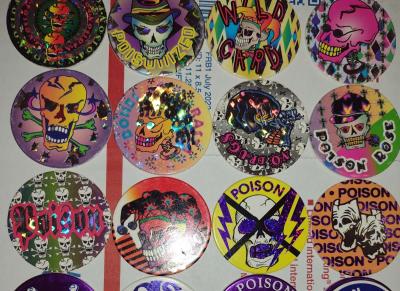 36 holographic poison pogs - Thumbnail 2