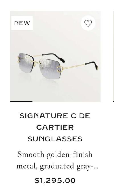 mens Cartier glasses - Thumbnail 2