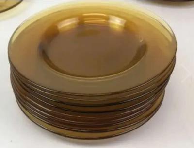 mid century amber plates price for all - Thumbnail 4