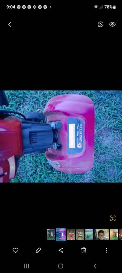 craftman 2 cycle mini tiller - Thumbnail 2