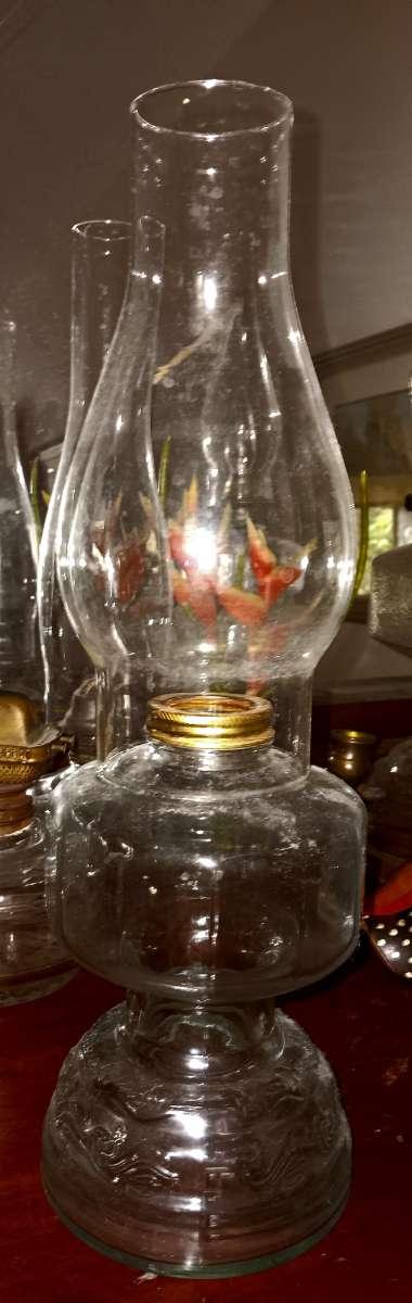original 16 on tall hurricane lamp - Thumbnail 3