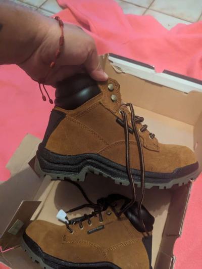 women work boots size 8 steel toe new in box 25 - Thumbnail 3