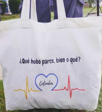 Tote bag with your flag - Thumbnail 3