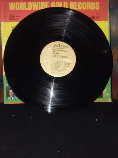Elvis gold records Volume four vinyl record - Thumbnail 2