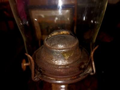 short 10 in  mini hurricane lamp - Thumbnail 3
