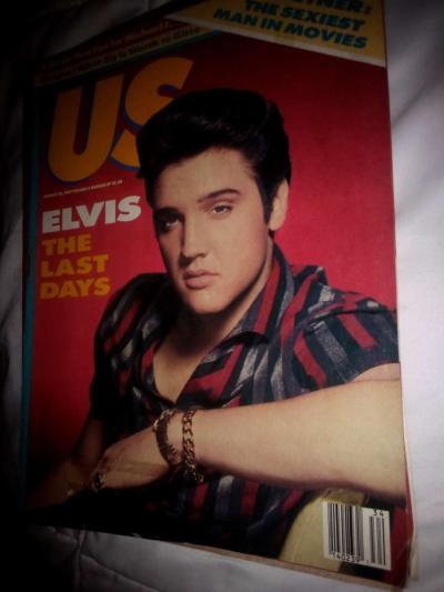 US MAGAZINE AUGUST 24TH 1987 ELVIS THE LAST DAYS