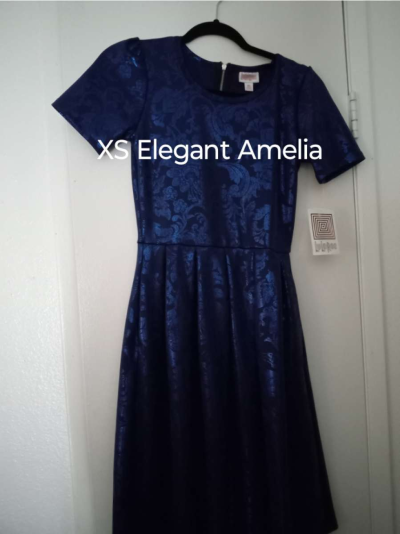 NWT LuLaRoe XS Outfit 50 XS Amelia and XS Velvet Joy - Thumbnail 2