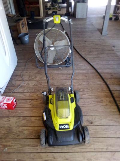 Ryobi push mower  40v - Thumbnail 2