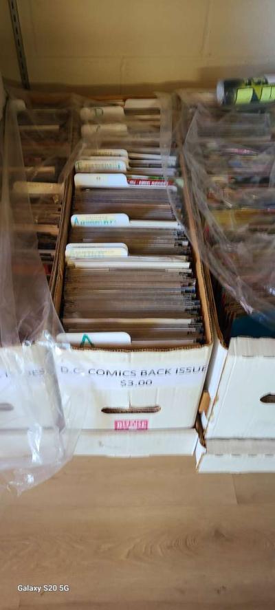 comic book long boxes assorted comics local pickup only - Thumbnail 2