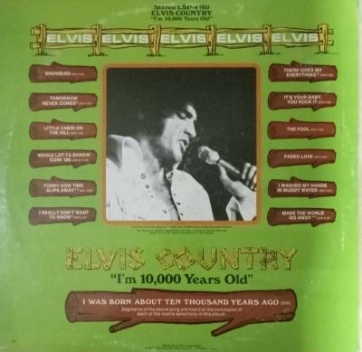 Im Ten thousand years old elvis country vinyl record - Thumbnail 2