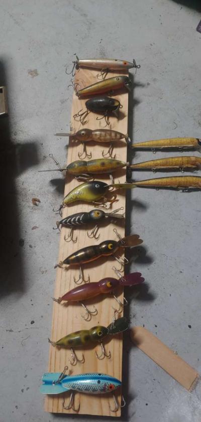 my collection of lures aluminum and wood - Thumbnail 2
