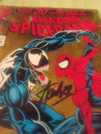 stan Lee autographed spiderman comic - El Dorado Hills, California