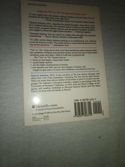 yes or no guide to better decisions 1993 - Thumbnail 2