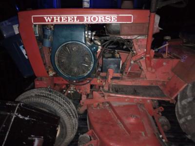 wheel horse riding mower - Thumbnail 3