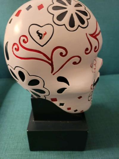 NFL HOUSTON TEXANS SUGAR SKULL STATUE - Thumbnail 3