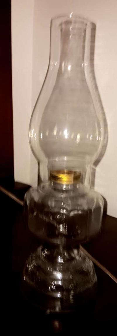 original 16 on tall hurricane lamp - Thumbnail 4
