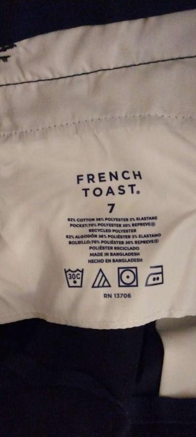 kids school blue pants - Thumbnail 2