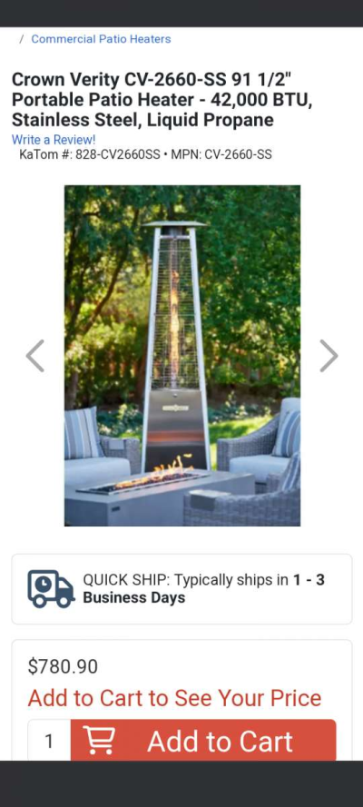 outdoor heater - Thumbnail 3