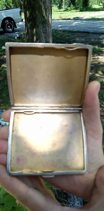 antique ciggerett case from Birmingham - Thumbnail 2