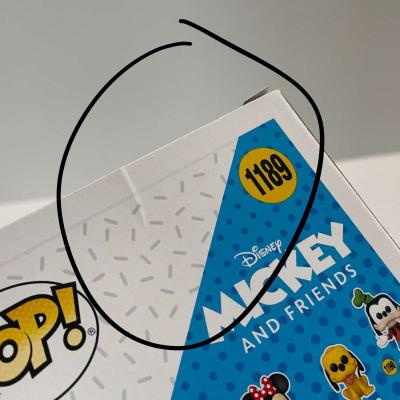 1189 Disney Pluto Funko Pop Mickey  Friends NIB - Thumbnail 6