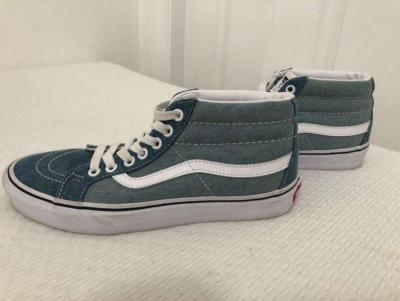 New light blue Vans brand shoe - Thumbnail 4
