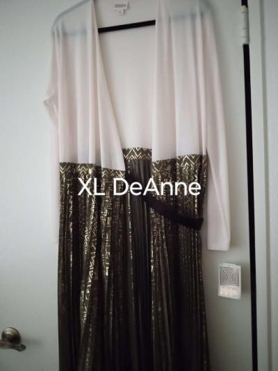NWT LuLaRoe XL  DeAnne Dress for 50 Its Retails for 140 - Thumbnail 3