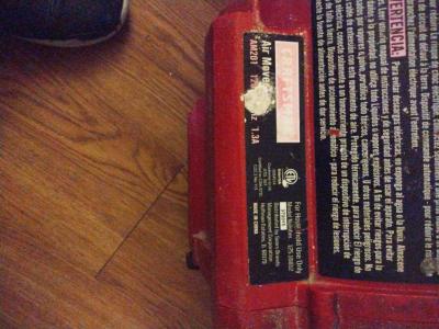 craftsman Air mover AM201 - Thumbnail 2