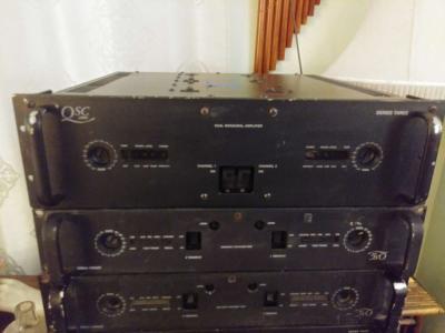 QSC Series 3 professional amplifiers 100 each - Thumbnail 2