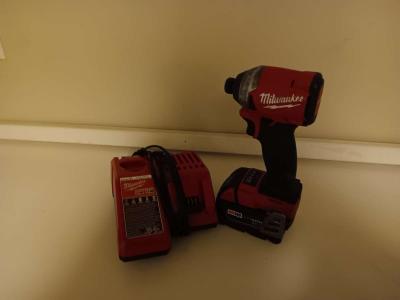 Milwaukee impact drill with battery and charger - Seattle, Washington