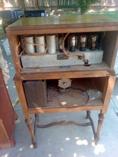 3 old 1940s vintage tube  sterios - Thumbnail 6