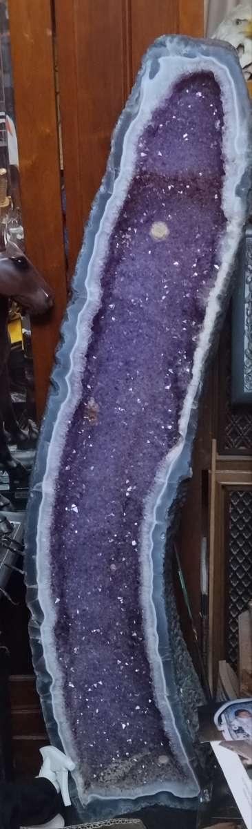 purple amethyst geode - Thumbnail 2