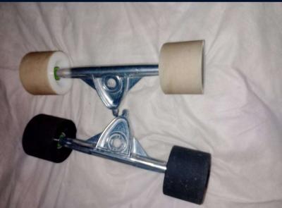 yin and yang longboard - Thumbnail 4