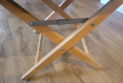 vintage 60s mid century modern folding chair - Thumbnail 3