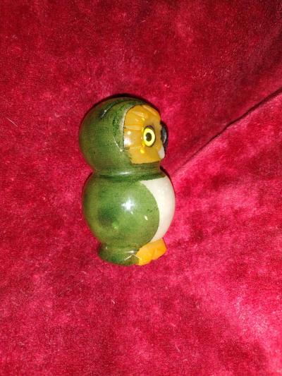 Italian Alabaster Owl sculpture - Thumbnail 6