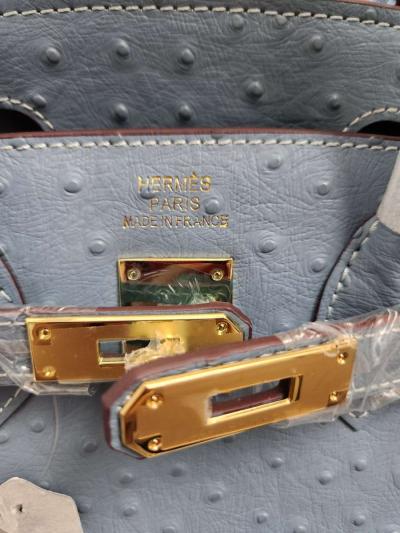 Hermes Birkin cowhide leather - Thumbnail 3