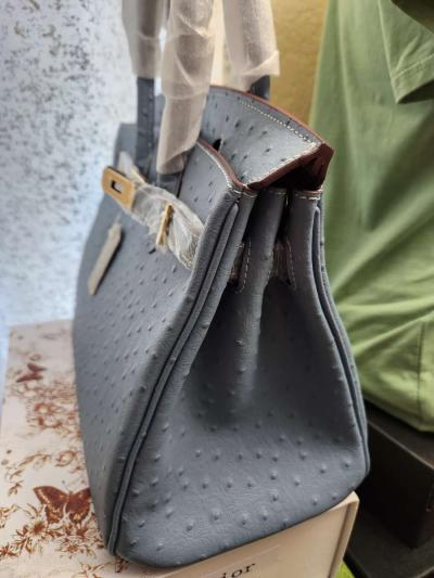 Hermes Birkin cowhide leather - Thumbnail 5