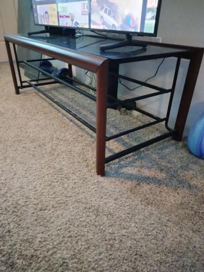 Glass TV stand - Thumbnail 2