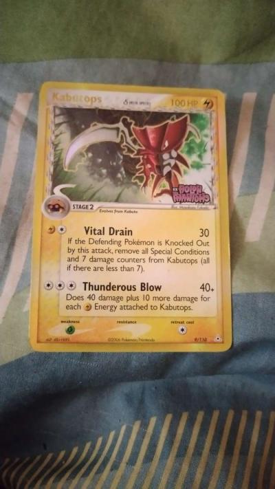 KABUTOPS FOIL RARE POKEMON - Thumbnail 2