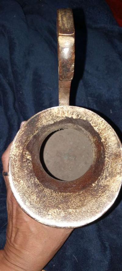 beautiful Vintage brass pitcher - Thumbnail 3