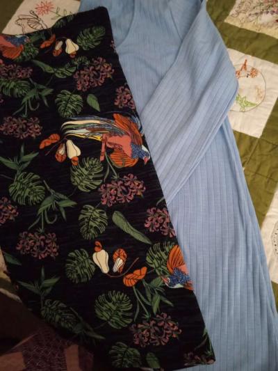 NWT LuLaRoe XS  Skirt outfit 35  Retails for 73 Toucan birds - Thumbnail 4