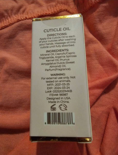 Empowher Beauty  Pomegranate Infused Cuticle Oil - Thumbnail 2
