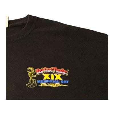2019 West Coast Thunder Memorial Ride Tee XL - Thumbnail 3